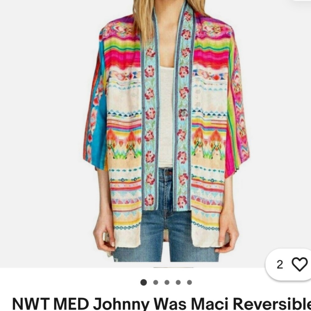 Johnny was reversible kimono size extra small - Picture 7 of 8